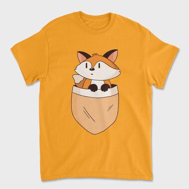 Pocket Fox, Tricou Barbati (Unisex)