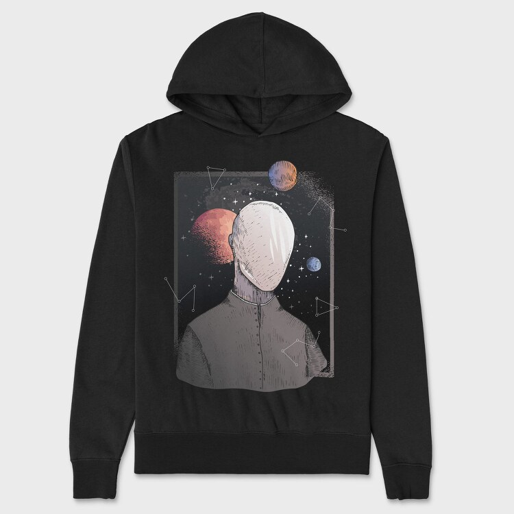 Galaxy Future, Hanorac Oversize Barbati (Unisex)