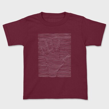3D illusion Hand, Tricou Copii