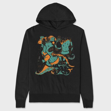 Creative Friday Monsters Camilo, Hanorac Oversize Barbati (Unisex)