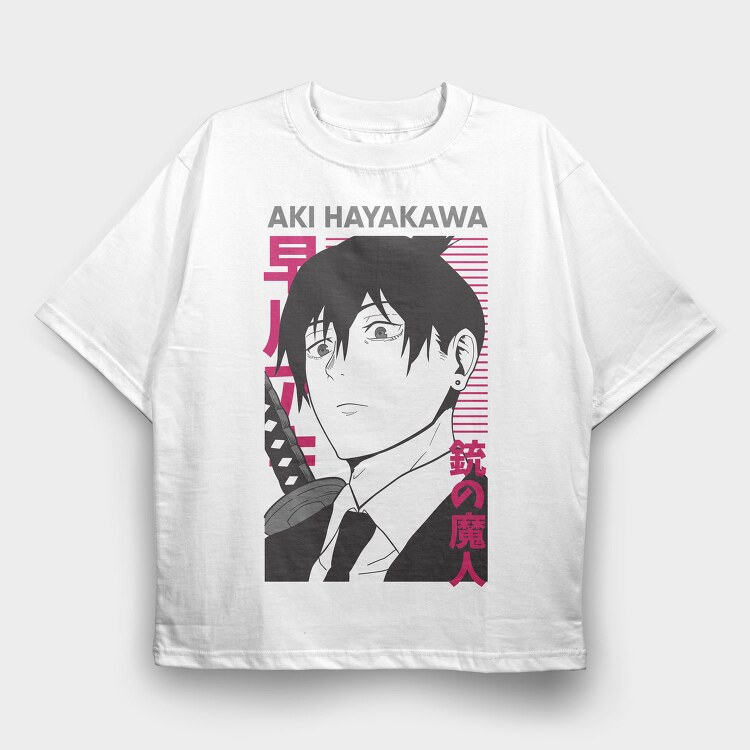 Chainsaw Man 11, Tricou Oversize Barbati (Unisex)