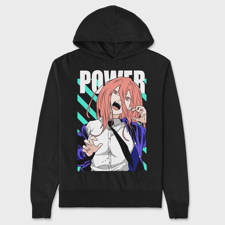 Chainsaw Man 10, Hanorac Oversize Barbati (Unisex)