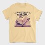 Open Book And Butterflies White Magic Tote, Tricou Barbati (Unisex)