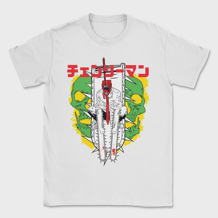 Chainsaw Man 1, Tricou Barbati (Unisex)