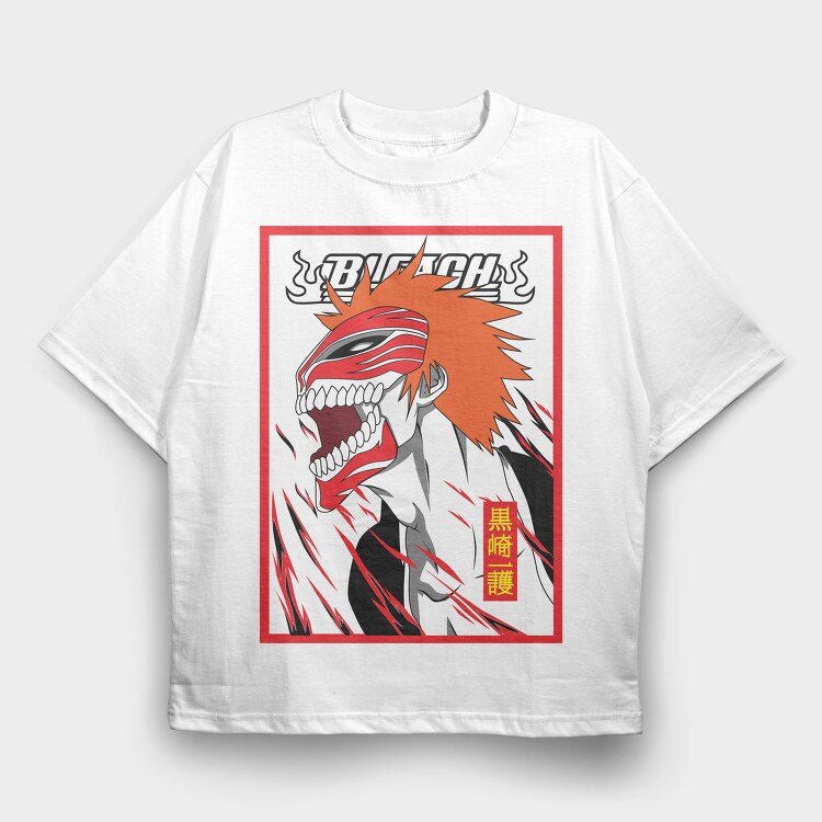 Bleach 4, Tricou Oversize Barbati (Unisex)