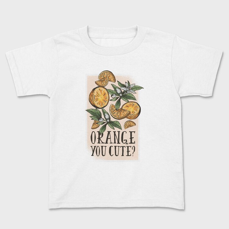 Orange You Cute Pun, Tricou Copii