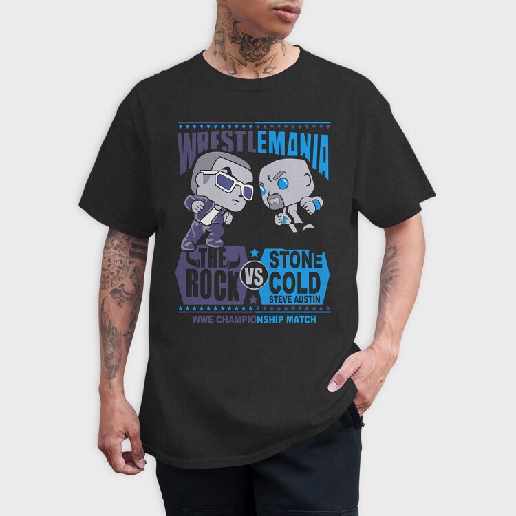 Wrestlemania, Tricou Barbati (Unisex)