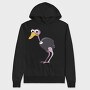 Ostrich Smile, Hanorac Oversize Barbati (Unisex)