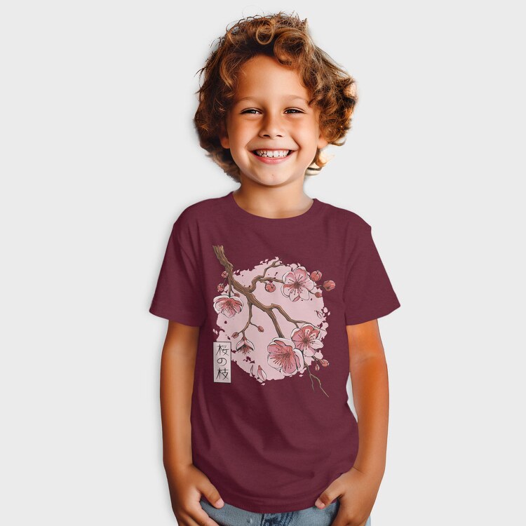 Sakura Blossom Flower, Tricou Copii