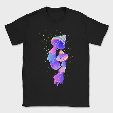 Psychedelics Mushrooms, Tricou Barbati (Unisex)