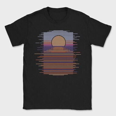 Landscape Sunset Tshirt, Tricou Barbati (Unisex)