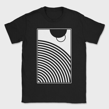 Minimal Geometric 1, Tricou Barbati (Unisex)