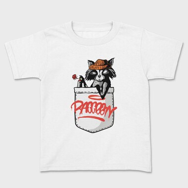 Raccoon Pocket, Tricou Copii