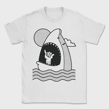 Shark Shaka, Tricou Barbati (Unisex)