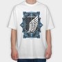 Attack on Titan 40, Tricou Oversize Barbati (Unisex)