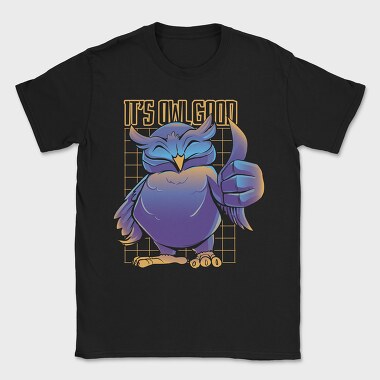 Owl Good Neon, Tricou Barbati (Unisex)