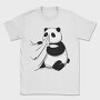 Panda Bear Animal Eating Shirt Cute, Tricou Barbati (Unisex)