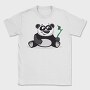 Panda Leaf Hugger, Tricou Barbati (Unisex)
