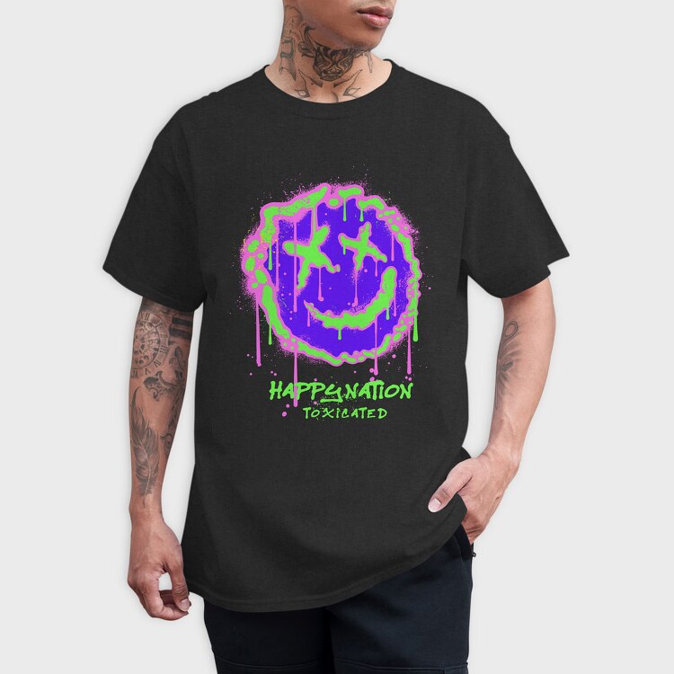 Smile Face, Tricou Barbati (Unisex)