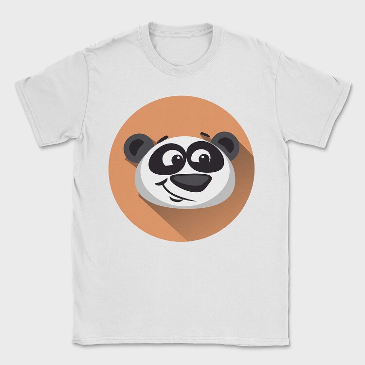 Panda Smile Icon, Tricou Barbati (Unisex)