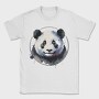 Panda Watercolor Mug, Tricou Barbati (Unisex)