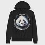 Panda Watercolor Mug, Hanorac Oversize Barbati (Unisex)