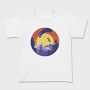 Parachute Retro Sunset Mountain, Tricou Copii