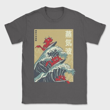 Big Wave Dragons, Tricou Barbati (Unisex)