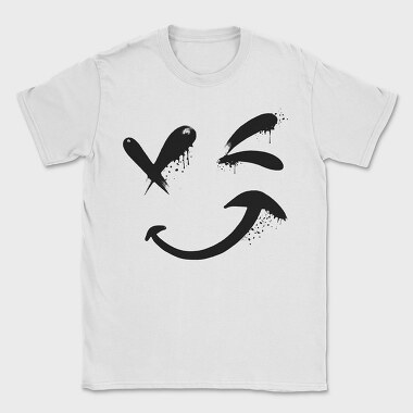 Emoji Happy Face, Tricou Barbati (Unisex)