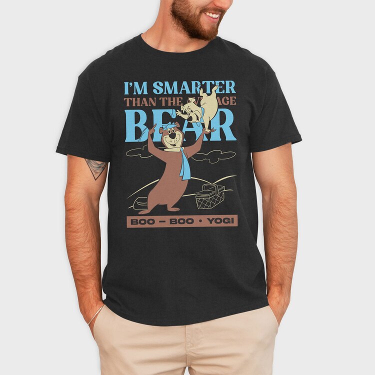 Yogi Bear, Tricou Barbati (Unisex)