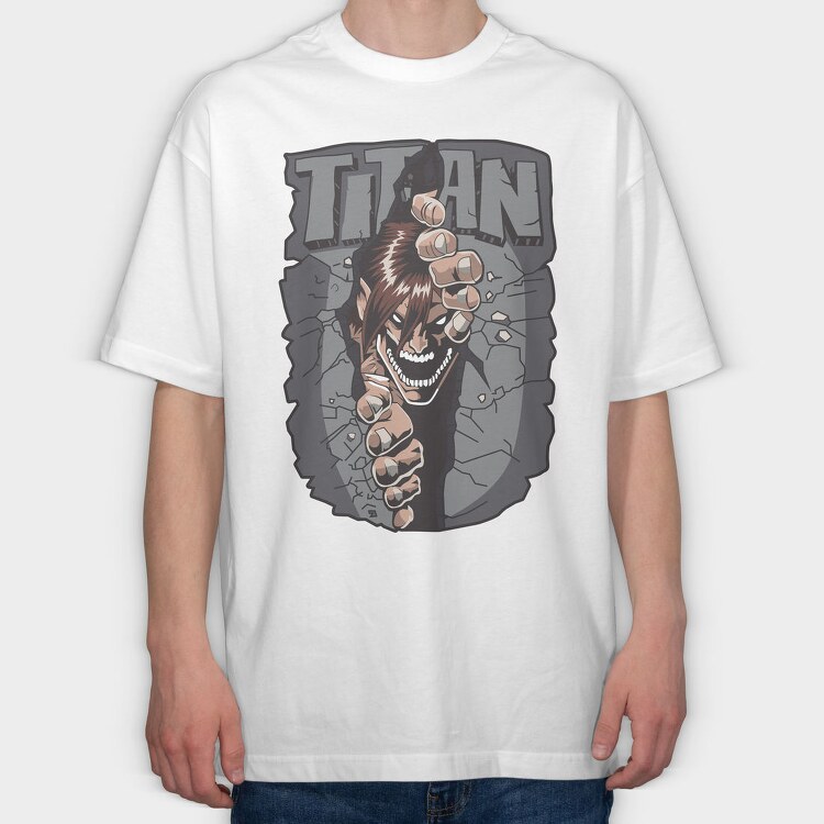 Attack on Titan 14, Tricou Oversize Barbati (Unisex)