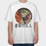 Attack on Titan 13, Tricou Oversize Barbati (Unisex)