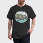 New Found Land Harbour, Tricou Barbati (Unisex)