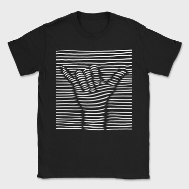 Shaka Sign 3d, Tricou Barbati (Unisex)