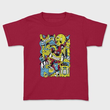 Monster Collage, Tricou Copii