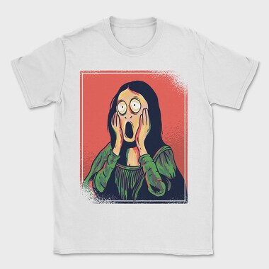 Mona Lisa Scream, Tricou Barbati (Unisex)