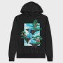 Bonsai Floating Island, Hanorac Oversize Barbati (Unisex)