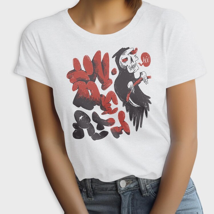 Funny Afterlife 01, Tricou Femei