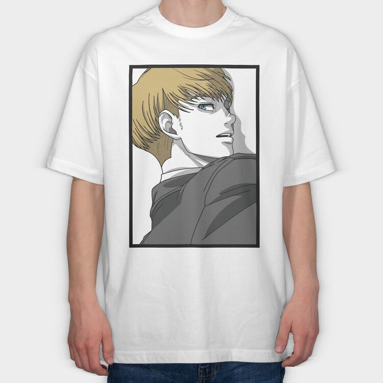 Attack on Titan 11, Tricou Oversize Barbati (Unisex)