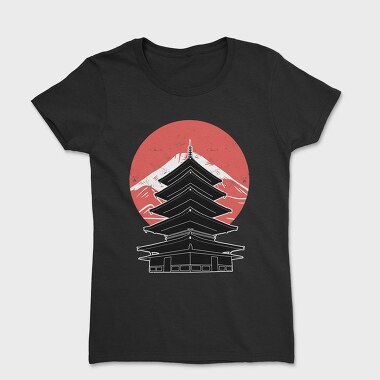 Pagoda FujiJapan, Tricou Femei