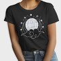 Moon Phases Monochrome, Tricou Femei