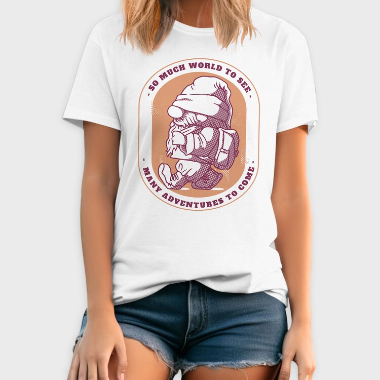 So Much World to See, Tricou Barbati (Unisex)