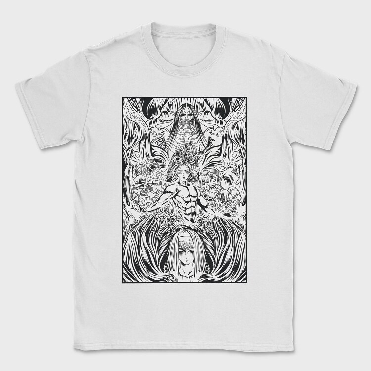 Attack on Titan 30, Tricou Barbati (Unisex)