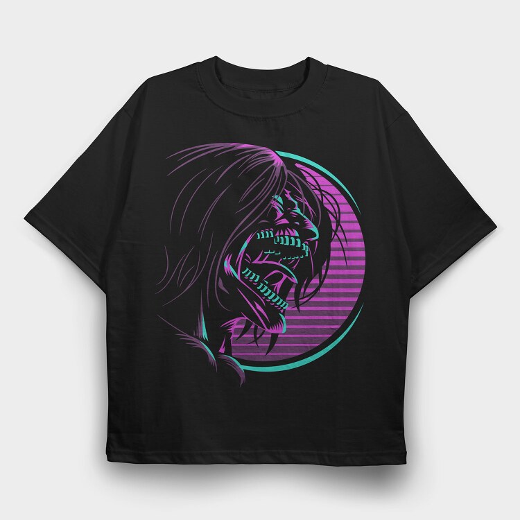 Attack on Titan 20, Tricou Oversize Barbati (Unisex)