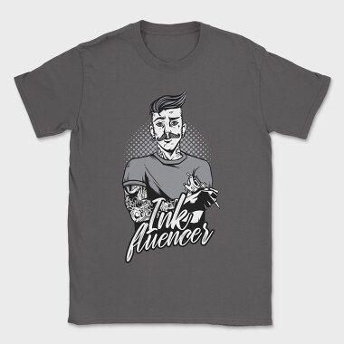 Ink Fluencer, Tricou Barbati (Unisex)