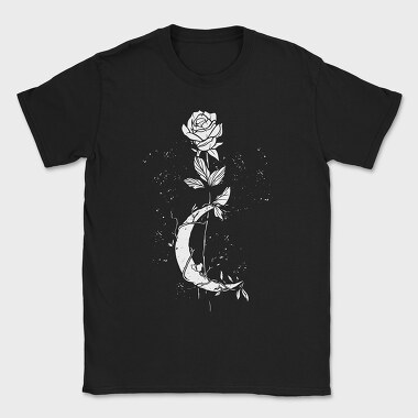 Moon Rose, Tricou Barbati (Unisex)
