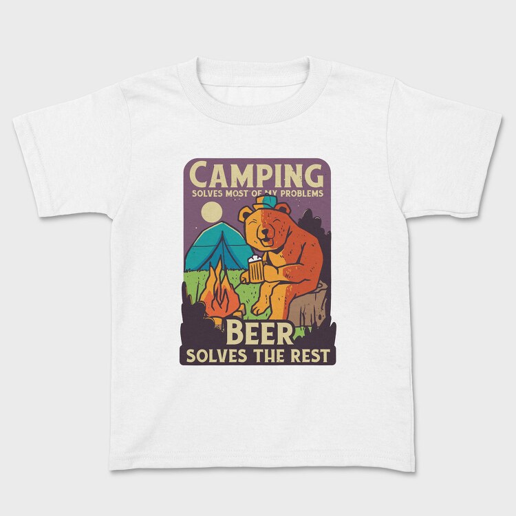 Camping and Beer, Tricou Copii