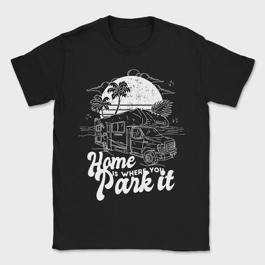 Camper Van Beach, Tricou Barbati (Unisex)