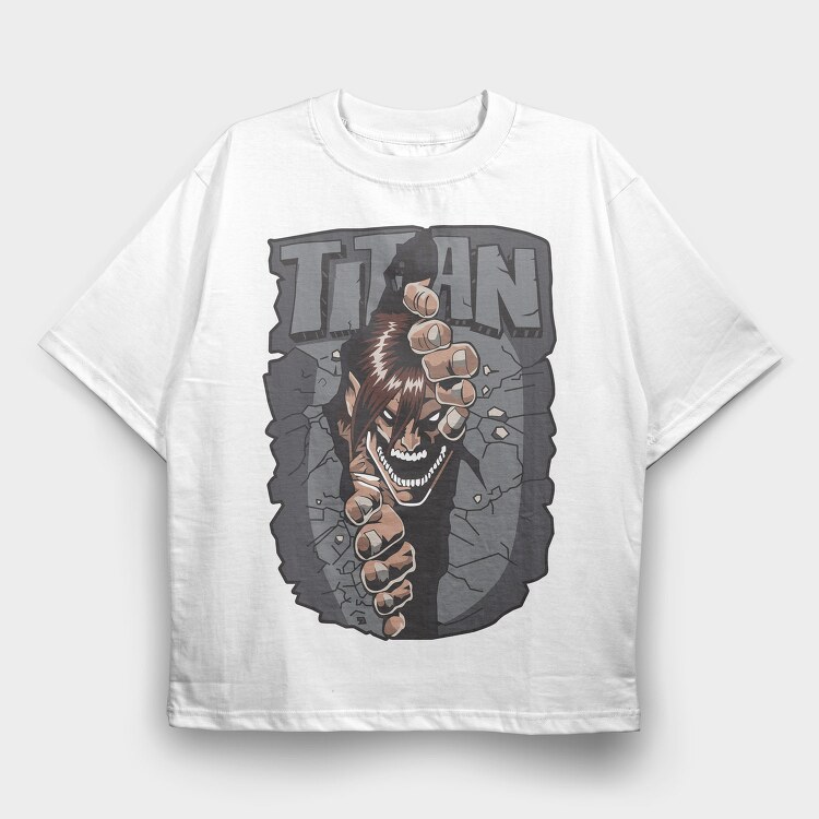 Attack on Titan 14, Tricou Oversize Barbati (Unisex)