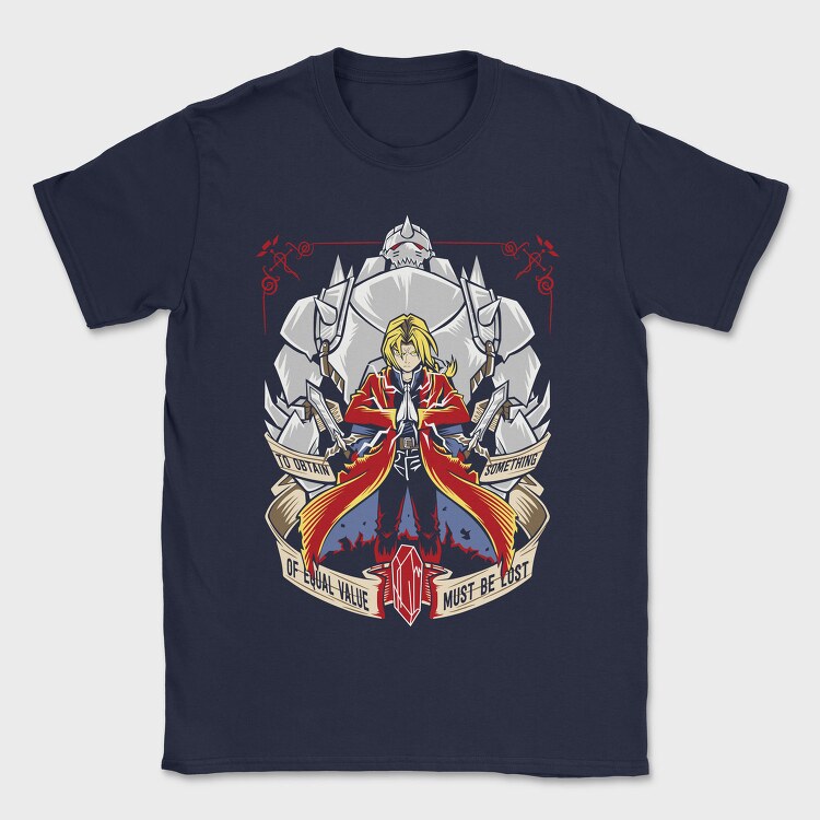Alchemist Edward Erlic, Tricou Barbati (Unisex)